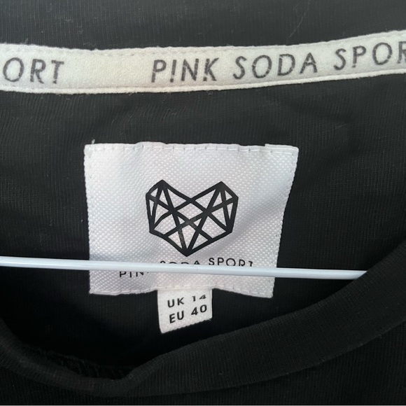 Pink Soda Sportswear Crop Top size 14 - Picture 6 of 7